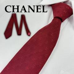 良品✨CHANEL ネクタイ シャネル ココマーク ジャガード かっこいい
