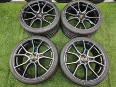 【おトク】 ポルシェ 21インチ+ピレリ 純正 ターボS 新車外し タイカン9J1 タイヤ・ホイール