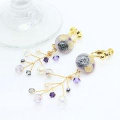 Flower wireイヤリング