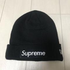 【新品】supreme New Era box logo beanie ブラック