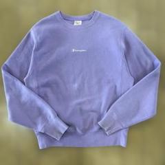 champion REVERSE WEAVE スウェット 古着 紫 Sサイズ