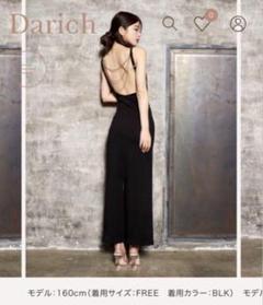 美品❤️ ダーリッチ　バックオープンワンピース