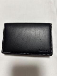 【未使用級】Paul Smith マルチストライプ　名刺入れ　レザー　ブラック 楽天市場】ポールスミス PAUL SMITH カードケース 名刺入れ 二
