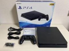 美品・完品PS4 本体 CHU-2200A B01 500GB ジェットブラック