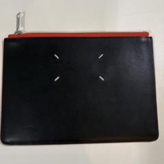 Maison Margiela マルジェラ レザーコンビ ミニクラッチバッグ