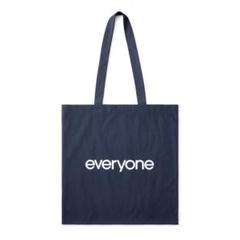 everyone nylon logo tote bag (NAVY)