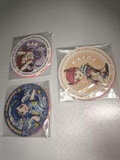 アイカツ! ナンジャタウン 特典コースター 霧矢あおい 紫吹蘭 一ノ瀬かえで アイカツ! ナンジャタウン 特典コースター 霧矢あおい 紫吹蘭