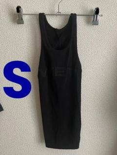 YZY Mowalola WET TANK sample サイズS black
