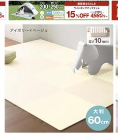 ジョイントマット 大判 16枚　60cm 3畳