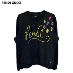 FENDI 黒 トレーナー Karl Lagerfeld刺繍　美品 $_57.PNG?set_id=880000500F