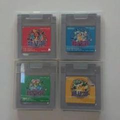 ポケットモンスター ゲームボーイソフト 4本セット
