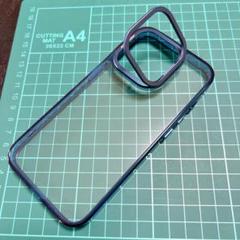TORRAS iPhone 15 Pro ケース クリアケース ブルー
