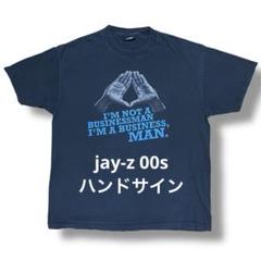 jay-z 00s ハンドサイン Tシャツ rap tee 音物 hiphop