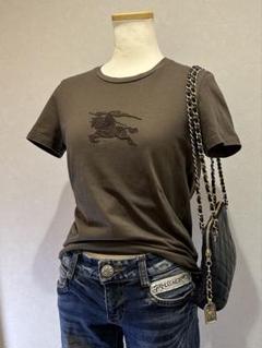 Burberry バーバリー　ロゴTシャツ　ピチT Y2K 平成リバイバル Burberry バーバリー ロゴTシャツ ピチTチビT Y2K グランジ