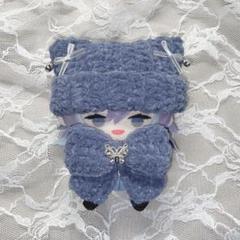 【No.185】にじぱぺっと 猫耳ニット帽×リボンマフラー