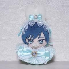 ❤︎おすわりぬい服　ぬい服　ハンドメイド　黒×水色　量産　地雷　ゴシック❤︎ Amazon.co.jp: ぬい服 着せ替えぬいぐるみ20cm用 水色 地雷系