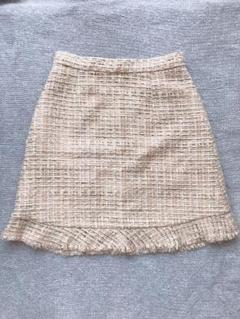 ツイードミニスカート PROPORTION BODY DRESSING