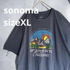 sonoma メンズプリントTシャツ　XLサイズ