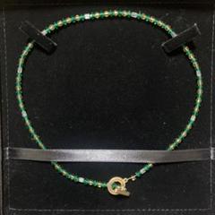 846 YAJIRO DEEP BALANCER 緑色 スポーツネックレス〕4シリーズ ネックレス SILVER TITA22