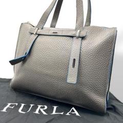 タコヤキション フルラ トートバッグ ビジネスバッグ ジョーヴェ シボ革 FURLA フルラ MAN ジョーヴェ GIOVE TOTE レザー トートバッグ