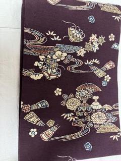 小紋 型染め 紬 つむぎ 華文様 花文様 NK-827