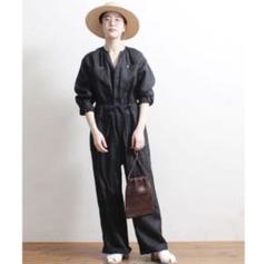 古賀香奈【フリーサイズ】フィグロンドン　Amish LINEN　つなぎ m66443616285_1.jpg?1716979532