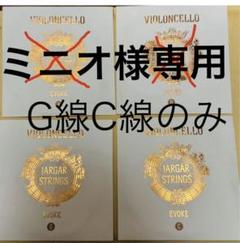 チェロ弦　Jarger EVOKE G線、C線セット チェロ弦 Jarger EVOKE G線、C線セット - メルカリ