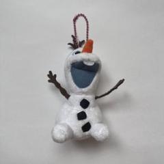 【貴重】オラフぬいぐるみストラップ オラフキーホルダー （オラフ アナ雪 ぬいぐるみ ストラップ