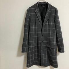 ★ZIP FIVEチェスターコート キレイめ　グレー　カジュアルにも　b89