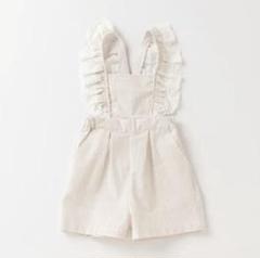 プティマイン　フリルサロペショートパンツ 100cmのサムネイル