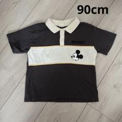 着1 美品　リトシー　ミッキー ポロシャツ　90