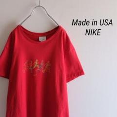 USA製 90s NIKE ナイキ プリント tシャツ