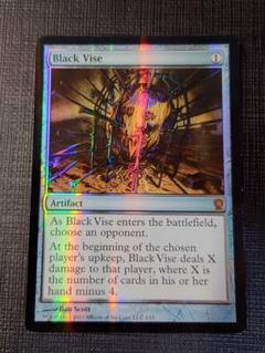 MTG 黒の万力/Black Vise 4枚セット 英語版 まとめ売り Black Vise (BB) | 4th Edition - Black Border - Chinese