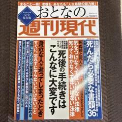 おとなの週刊現代 完全保存版 Vol.1(2019)のサムネイル