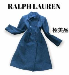 まもなく掲載終了!美品☆ラルフローレン ロングコート キャメル ...
