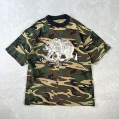 90s USA製 迷彩 tシャツ cityboy カモフラ シングルステッチ