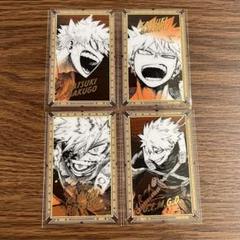 緑谷　ヒロアカ展　クリアカード　まとめ売り ヒロアカ展 原画展 箔押しクリアカード 緑谷出久 4種