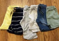ユニクロ 無印良品 しまむら バースデー ハーフパンツ6枚セット