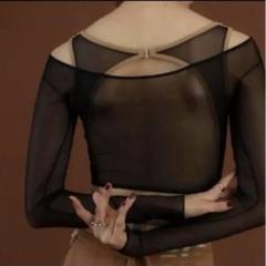 新品未使用　ウノアアームファンデーション　ミルキーベージュ　XL □ Arm foundation long sleeve - Balletwear brand unoa