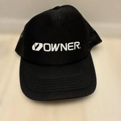 OWNER メッシュキャップ ブラック Fサイズ