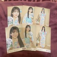 乃木坂46 生写真 浴衣 2025 3種コンプ 鈴木佑捺 - メルカリ