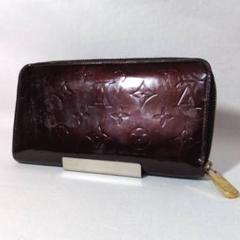 ルイヴィトン ヴェルニ　長財布　ネイビー　ジャンク品 ルイヴィトン LOUIS VUITTON 長財布 ポルトフォイユ サラ