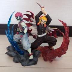鬼滅の刃 煉獄杏寿郎 フィギア3点セット タイムセール❣ セガ 鬼滅の刃 XrossLink フィギュア 煉獄杏寿郎＆猗窩座 2体