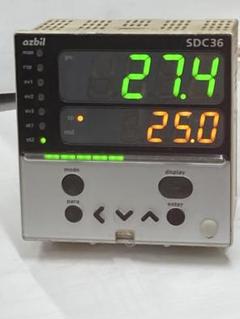 アズビル　デジタル指示調節計　R36TR1UA2200 アズビル デジタル指示調節計 C36TR1UA22Y0 1個（直送品
