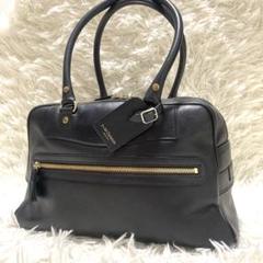 週末お値下げ　J.M. Davidson スタッズ付きハンドバッグ 黒 J&M Davidson（ジェイアンドエムデヴィッドソン）の「＜J&M