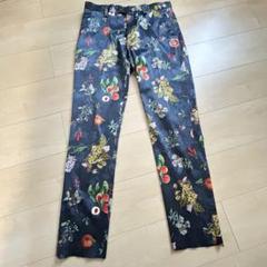 美品✨ZARA メンズ パンツ 花柄のサムネイル