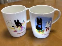 カップ＆ソーサー　２セット　ぬいぐるみ　ガスパール gas-mini.jpg