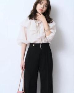 ジャスグリッティー レディセミワイドパンツ　Sサイズ
