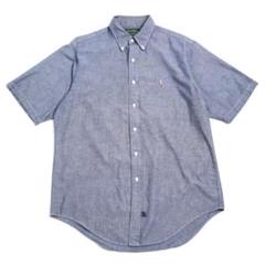 90s polo country ポロカン RRL 半袖 BDシャンブレーシャツ