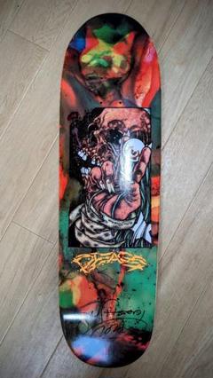 パスヘッド pushead サイン入スケートボードデッキ パスヘッド pushead サイン入スケートボードデッキ - メルカリ